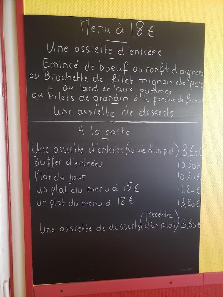 Restaurant Le Buffet - Menu Image 2